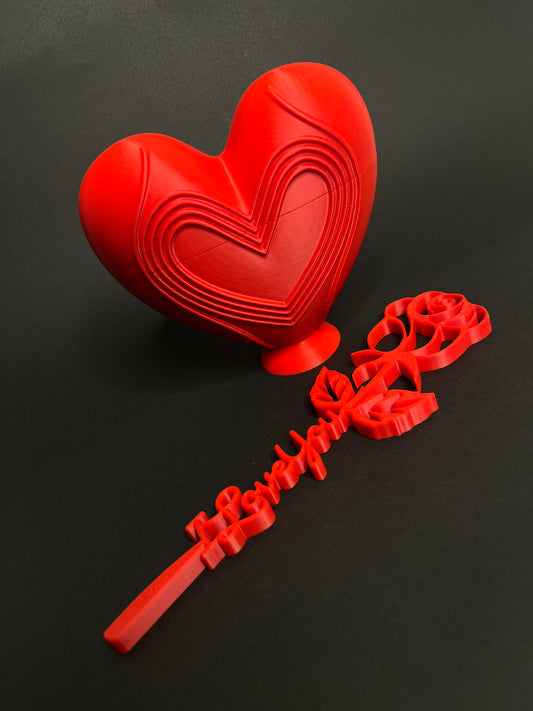 Heart & Rose Promise Combo