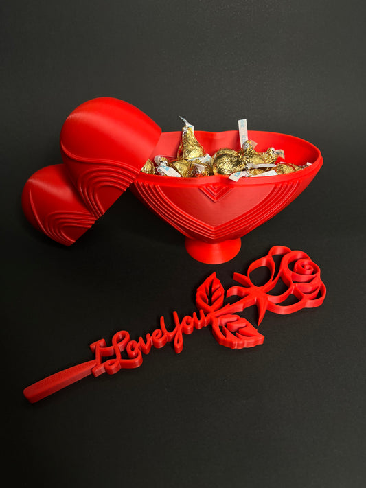 Heart & Rose Promise Combo